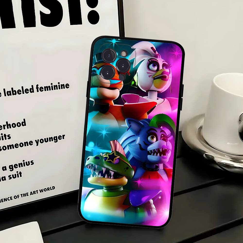 Five-Nights-At-Freddys Phone Case For Iphone 17 16 15 16e 14 13 12 11 Pro Max Plus Case Cover Coque