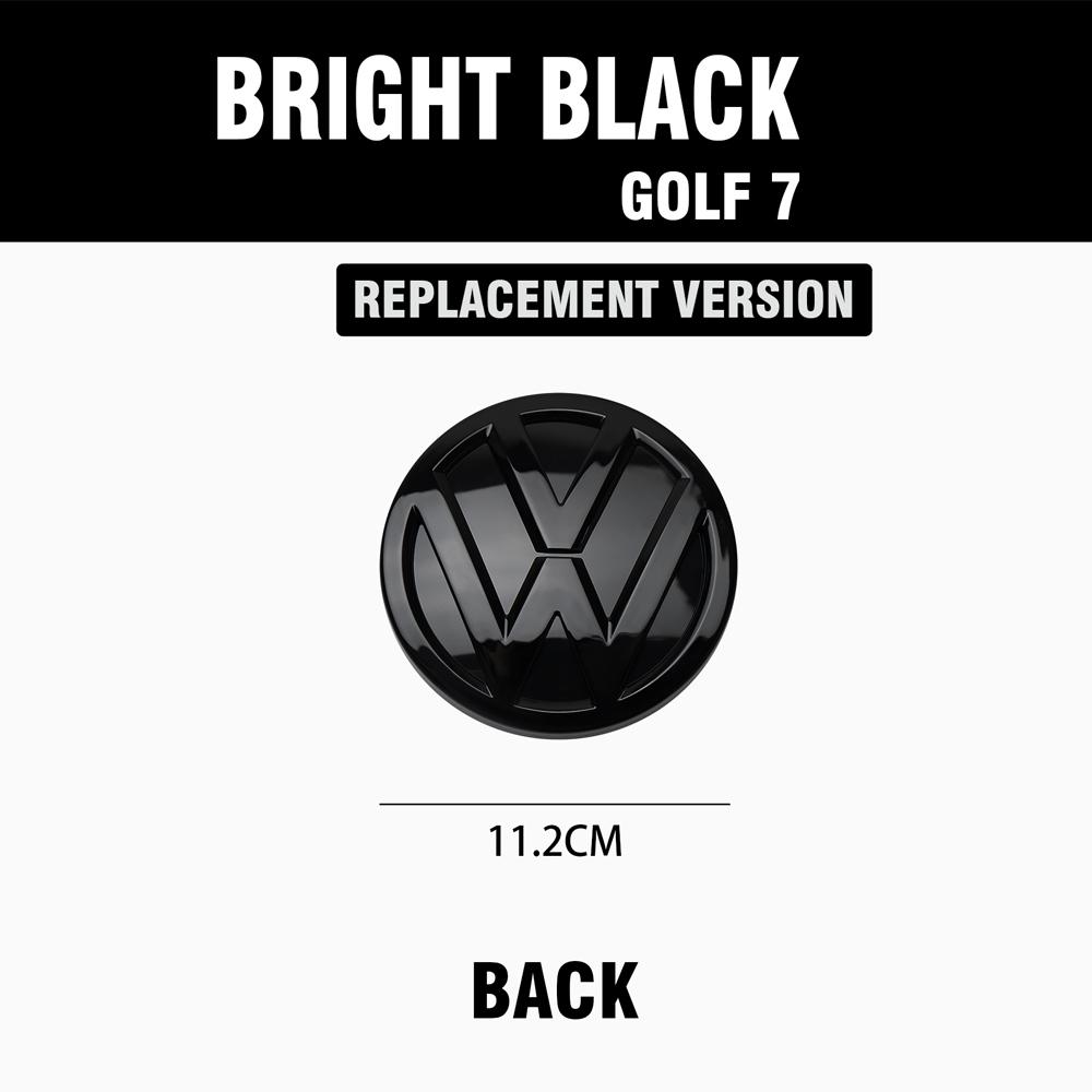 2026 Hot For VOLKSWAGEN VW 1/2Pcs Car Front Bonnet Grill Rear Trunk Emblem Logo Cover For Volkswagen VW Golf 7 MK7 2014 2015 201