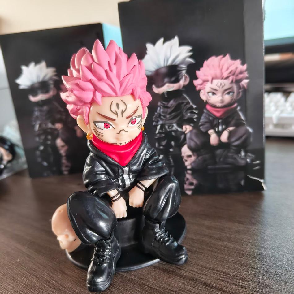 Аниме Фигурка Jujutsu Kaisen Сатору Годжо Экшен Лорд Проклятий Сукуна Фигурка Модель Кукла Игрушки Коллекция ПВХ 3 позы Подвижная Сочлененная Масштаб Детализированная