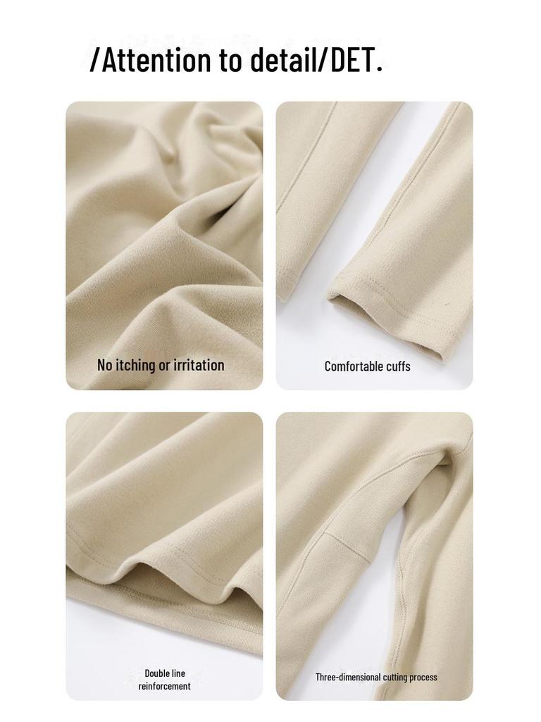 Женский немецкий бархатный термотоп со средней горловиной и длинными рукавами