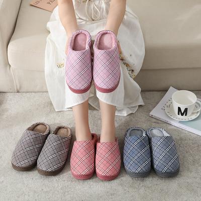 Модные роскошные домашние женские тапочки из искусственной замши с мехом, зимние теплые плюшевые нескользящие парные тапочки для спальни, женские домашние пушистые тапочки