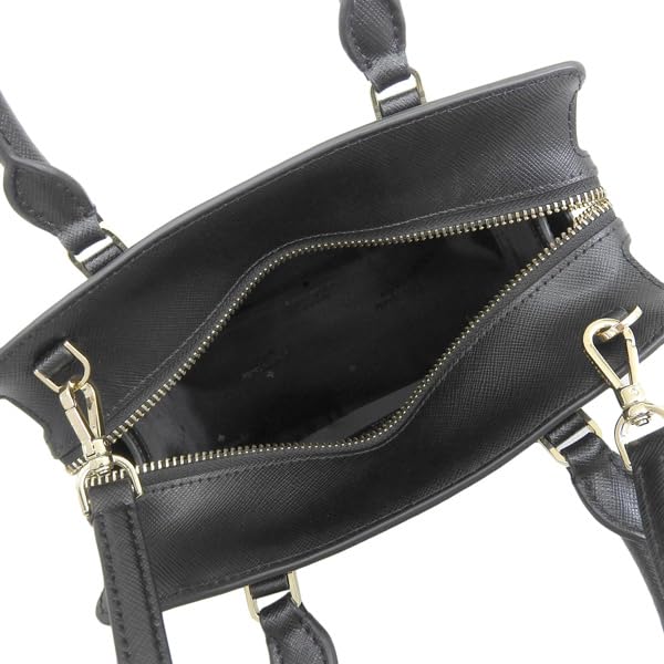 Сумка-сумка Kate Spade Madison Leather Small 2WAY Satchel Crossbody KC437 001 Outlet [Kate Spade] (черный) Женский [Товар]