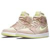 Air Jordan 1 High Zoom Comfort Lemon Twist Женские кроссовки Розовый жемчужно-белый Fossil CT0979-200
