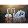 DIY 5D Diamond Painting White Swan Animal Diamond Mosaic Cross Stitch Kit Diamond Embroidery Wall Home Decoration Art