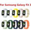 Силиконовый спортивный ремешок для Samsung Galaxy Fit 3, браслет Correa для Samsung Galaxy Fit 3, сменные ремешки для часов