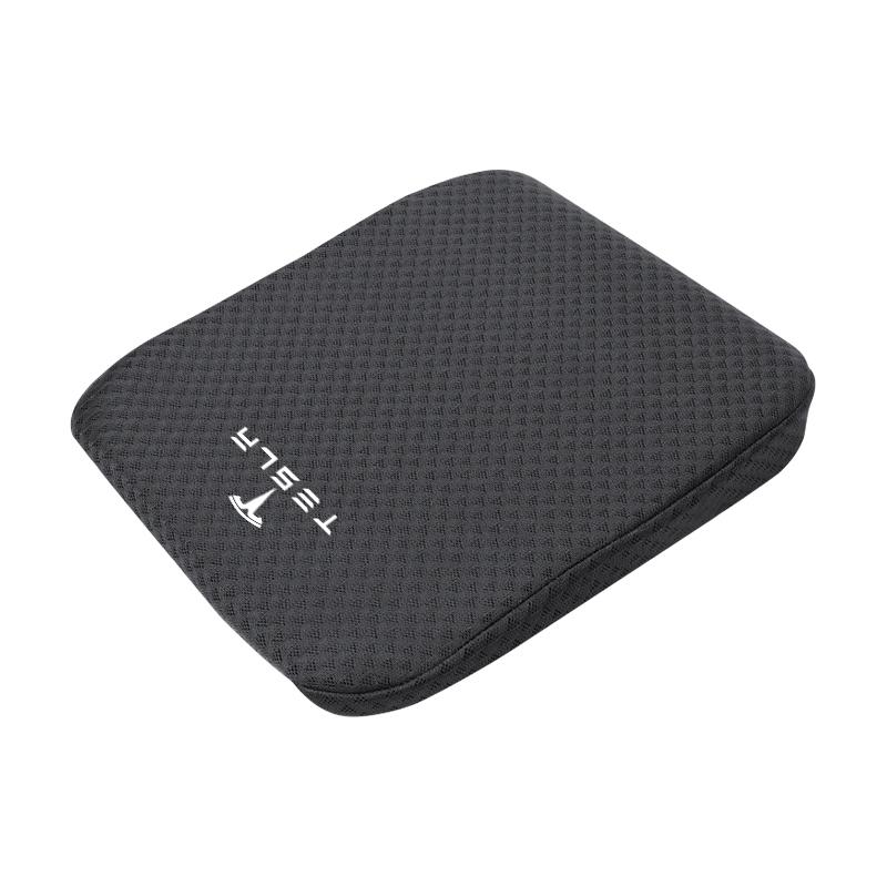 Car Logo Ice Silk Seat Cushion Breathable Protective Cushion Seat For Tesla Model 3 Y S Cybertruck Juguete Roadster Coil Bonina