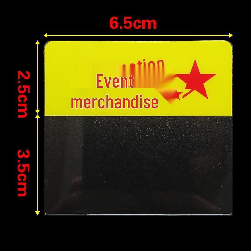 Прозрачный ПВХ рукав для полочных ценников для аптеки и магазина детских товаров