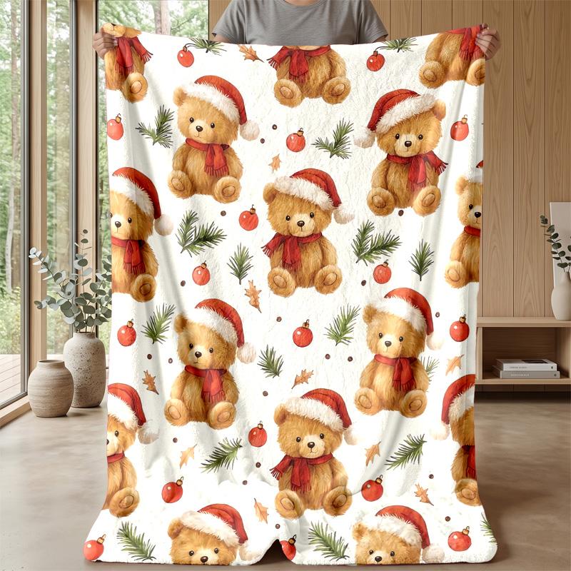 Celestial Animal Gathering blanket Personalized Name Flannel Blanket Soft Cozy Plush Throw for Sofa Bed Lightweight Home Decor