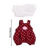 6 Inch Mini Doll Clothes Pants Outfits Comfortable Adorable Dress T-shirts