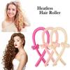 Heatless Curling Rod Headband No Heat Curls Silk Ribbon Hair Rollers Hair Curle