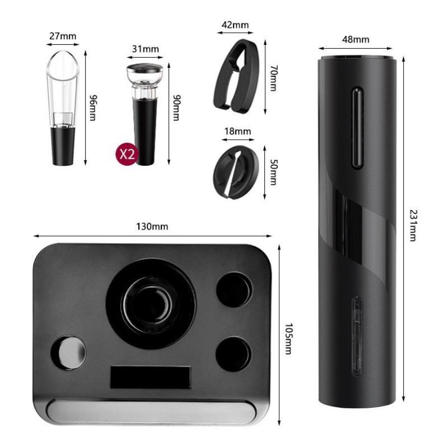 Новый набор для открывания бутылок красного вина, многофункциональный подарочный набор, набор для открывания бутылок красного вина, пластиковый электрический набор