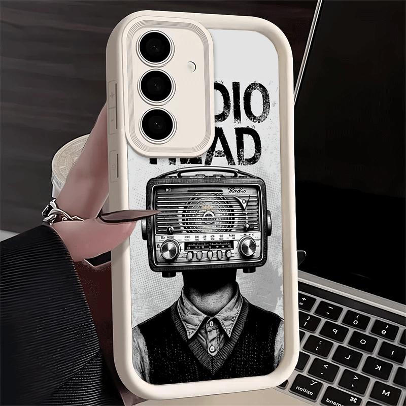 Phone Case for Samsung Galaxy A17 A16 A15 A14 A13 R-Radiohead Bnad A56 A36 A26 A55 A35 A25 A54 A34 A24 A53 A33 A23 A07 A06