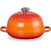 Чугунная хлебная жаровня Le Creuset 24 см 1,6 л красная (21301240900430)