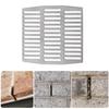 40pcs Steel Weep Hole Covers Adjustable Ventilation Grates Set Weep Hole Vent Covers Simple Installation for Brick Walls