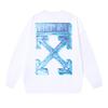 1236 Off-White 2026 Autumn and Winter New OW Three-dimensional Square Arrow Pattern Men's and Women's Round Neck Hoodie