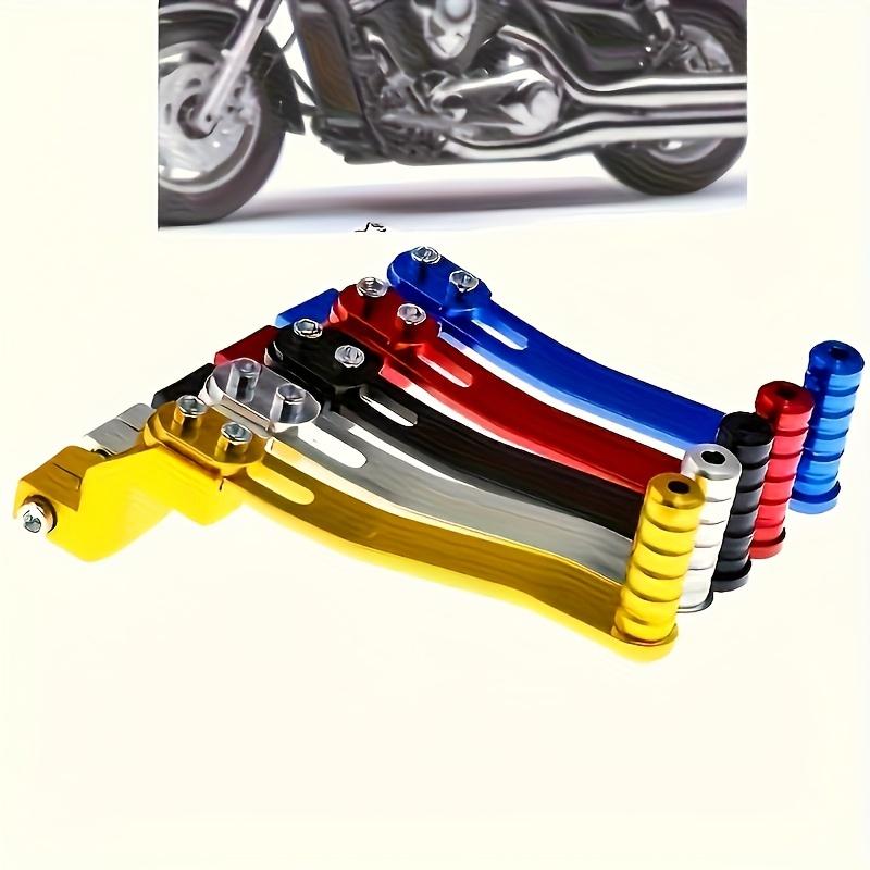 Рычаг переключения передач из алюминиевого сплава для модификации мотоциклетных аксессуаров, Золотой рычаг переключения передач, Рычаг задней передачи, Подвесной рычаг переключения передач, Одинарный подвесной