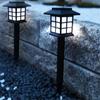 1000mah 8Pcs Solar LED Pathway Lights Outdoor Waterproof Walkway Garden Decor Street Lamp for Landscape Yard Patio Driveway