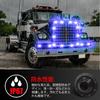 X-STYLE Side Markers, LED, , Blue, LED Car Width Light, Trailer, Smoke Lens, 3