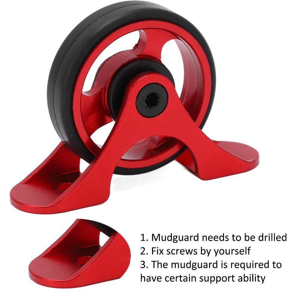 Aluminium Alloy Bike Mud Removal Wheel Bike Mudguard for Brompton/DAHON for Folding Bike Use