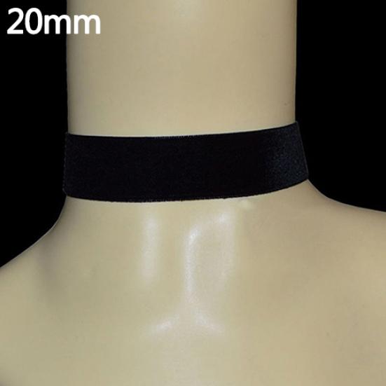 Женское черное бархатное колье, готическое ожерелье, простые ретро-ювелирные изделия на Рождество