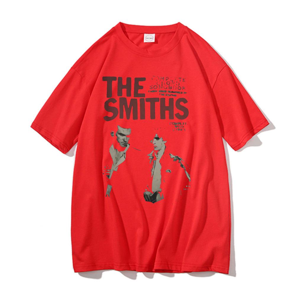 Мужская футболка The Smiths Винтажный принт y2k Чистый хлопок