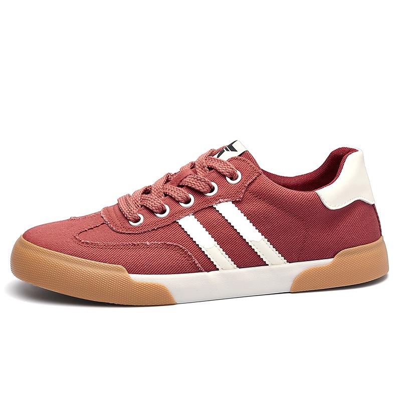 Men'S Shoes Trendy Fashion Casual Men'S Shoes Cloth Surface Low-Top Flat Bottom Comfortable Board Shoes