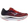 Mizuno Wave Rebellion Flash 2 Running Shoes, Jogging, Marathon, Training, Sports, Lightweight, Resilient, Thick Sole, Akaoni x Aooni, Size 22.5 cm, 2E