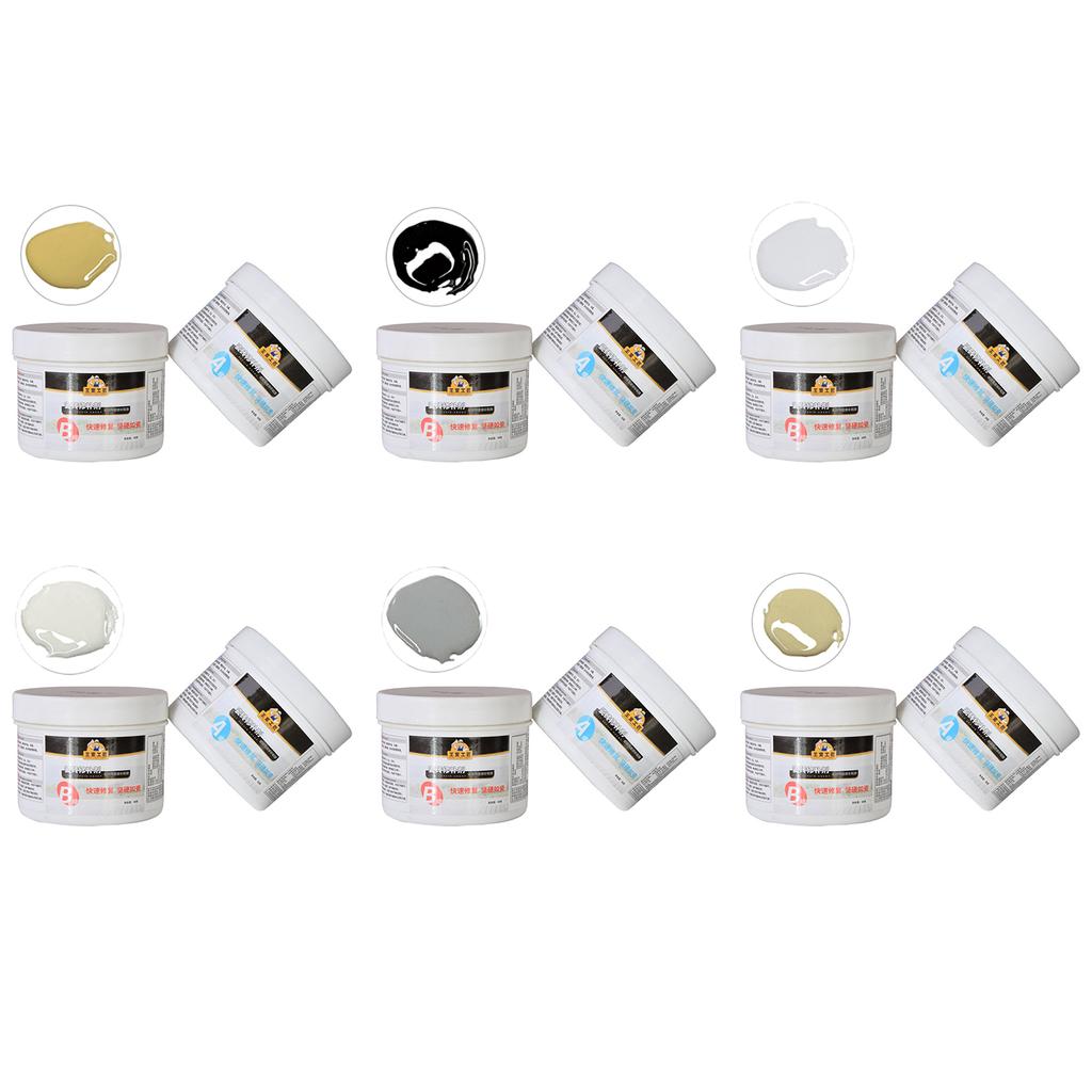 2 шт. Белая керамическая ремонтная паста, эффективный прочный клей для затирки швов напольной плитки, средство для ремонта плитки, герметик для зазоров граффити, плитка