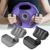 1 Pair Anti-Slip Workout Grips Men Women Hand Palm Protection Weight Lifting Dumbbell Deadlift Pull-Up Grippers Gym Training Exercise Fingerless
