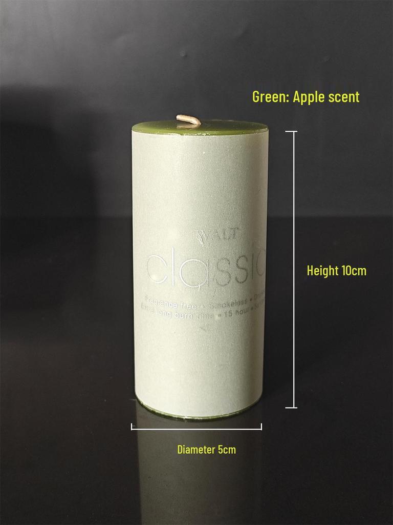 Набор из 3 ароматерапевтических свечей с подсвечниками – Бездымные, ароматные, идеальны для экстренных ситуаций или романтических случаев.