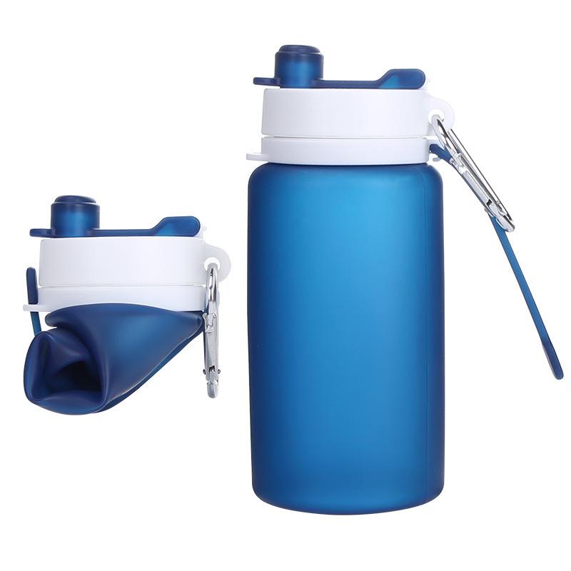 Spacious Travel Pot Silk Screen Outdoor Use Athletic Water Cup Portable Internet Celebrity Water Bottle Folding Kettle Cup