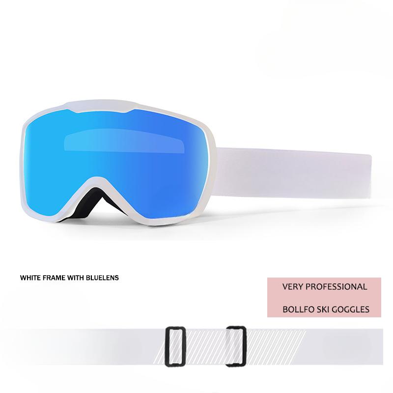 Новые большие цилиндрические лыжные очки, двухслойные противозапотевающие лыжные очки для мужчин и женщин