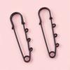 2/5Pcs Colorful 3 Holes Pins Brooch for DIY Making Decorations Clothing Fixator Supplies Accessories