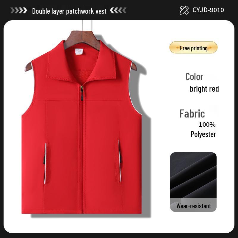 Индивидуальные жилеты волонтеров и гидов с логотипом для супермаркетов и складской деятельности