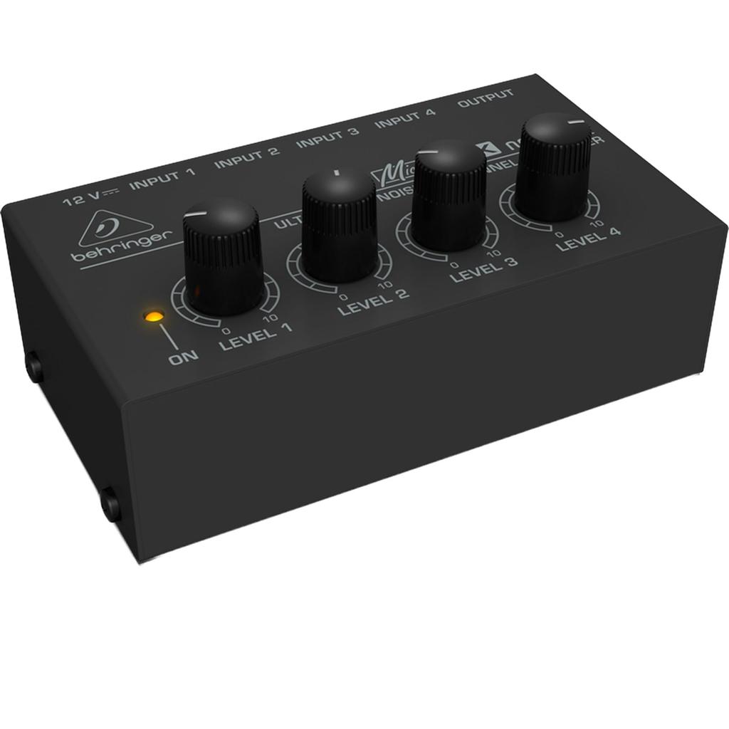 Behringer 4-Channel Compact Mixer Black MX400