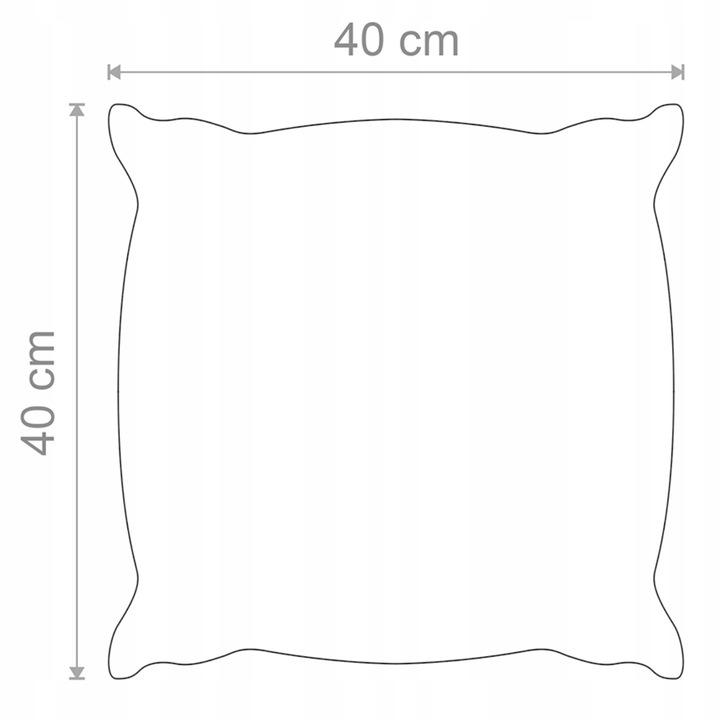 Poduszka 40X40 Wodoodporna Dekoracyjna Ogrodowa Ozdobna Polski Producent