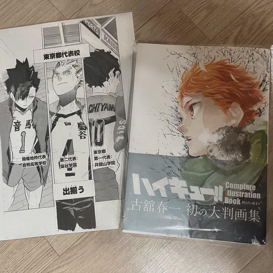 Книга иллюстраций Haikyu, Оригинальный постер