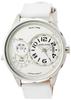 [Angel Clover] Наручные часы Angel Clover DuelhideEOL Белый циферблат Нержавеющая сталь Кварцевые 47 мм Официальная гарантия DU47SWH-WH Мужские