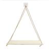 Wooden Rope Swing Wall Hanging Plant Flower Pot Tray Mounted Floating Wall Shelves Nordic Home Decoration Moredn Simple Design