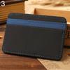 Mens Fashion Faux Leather Magic Credit Card ID Money Clip Slim Wallet Holder