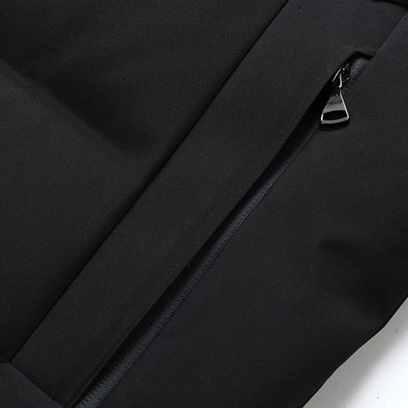 Зимние пуховики для мужчин, повседневные пуховики для мужчин среднего возраста, зимние толстые теплые черные парки с капюшоном