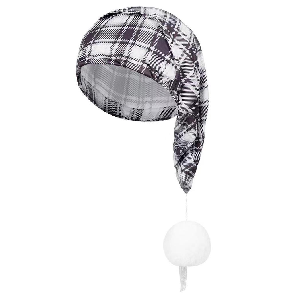 Клетчатая Ретро Рождественская Шляпа - Европейский и Американский Стиль