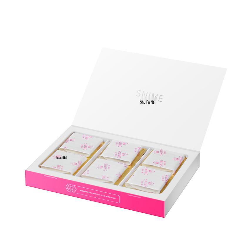 Shu Nai Mei Роскошный набор согревающих прокладок с экстрактом снежного лотоса - 12 штук