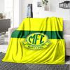Mirassol FC Print Flannel Blanket High Quality Warm Comfortable Cover for All Seasons Perfect for Gifts Home Decor