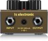 Tc Electronic Analog Fuzz Pedal Wide Gain Range Analog Circuit Design True Bypass HONEY POT FUZZ