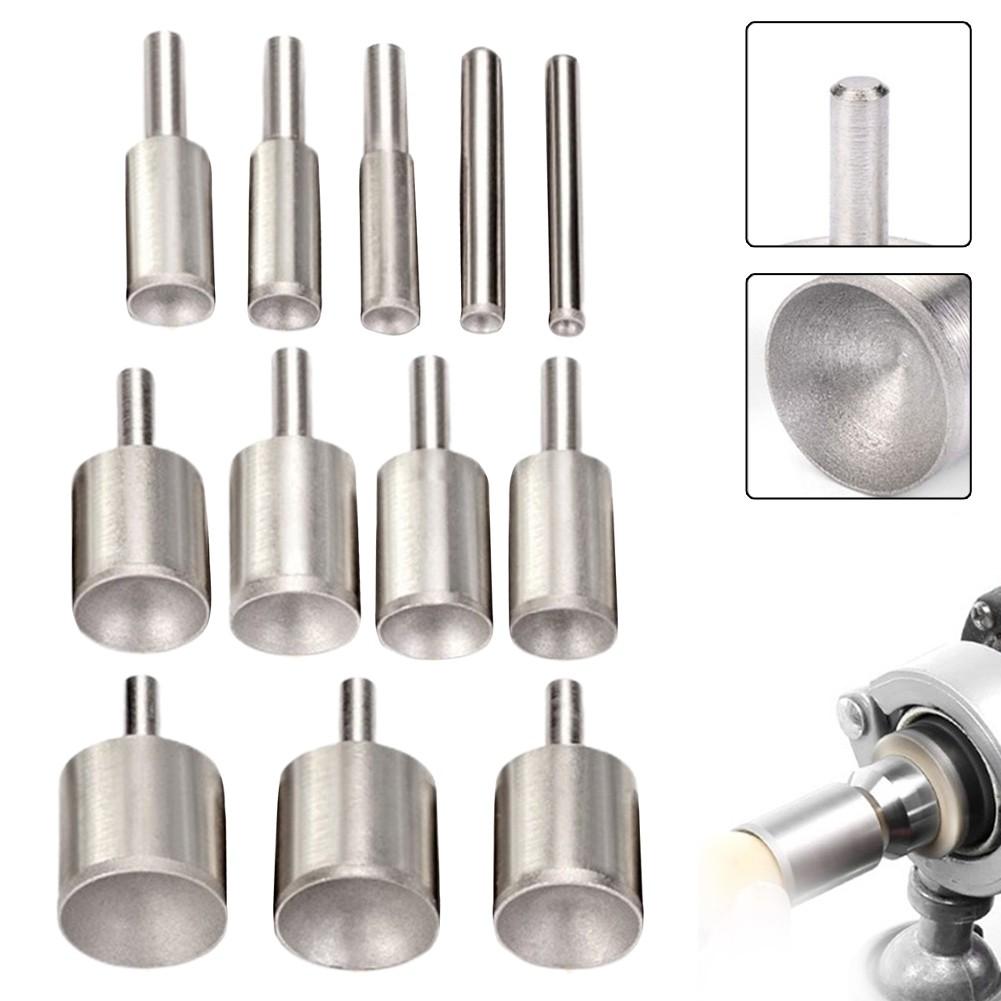 Полировальная насадка 320 # 5–25 мм, алмазные детали, серебряный инструмент, 1 шт.