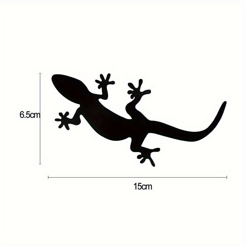 Функциональный и декоративный настенный крючок в виде черного геккона для подвешивания ключей и мелких аксессуаров