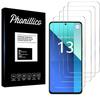 Protective Film - Phonillico® - Xiaomi Redmi Note 13 4G - Pack of 4 - Tempered Glass - Scratch Resistant