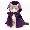 Косплей Питомца Хэллоуин Костюмы Дышащий Рыцарский Стиль Собака Хэллоуин Костюмы Маленький/Средний/Большой Легкий Кот Волшебный Плащ
