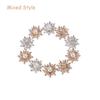 Craft Hairpin Accessories Flatback Apparel Sewing Rhinestone Button Pearl Buckle Snowflake Buttons